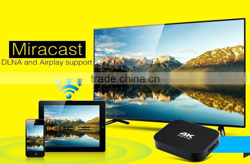 4K Ultra HD TV Box KODI addons loaded free watch live TV live sports android 4.4 Google tv box smart tv box