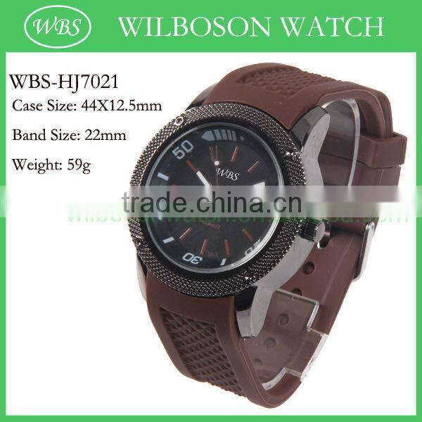 2013 New fashion silicone watch for teenage