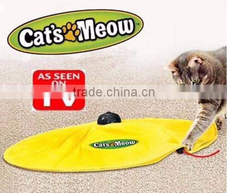 Popular Automatic Cat Training Toys Undercover Mouse Cat's Meow cat toy katzenspielzeug E001