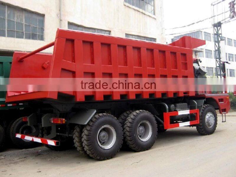 CNHTC 6*4 ZZ5707S3640AJ cheap 70 ton mining dump truck howo