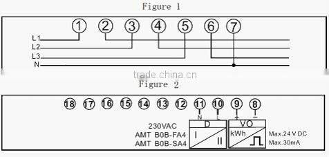Three-Phase Seven Modular Double Tariff Meter