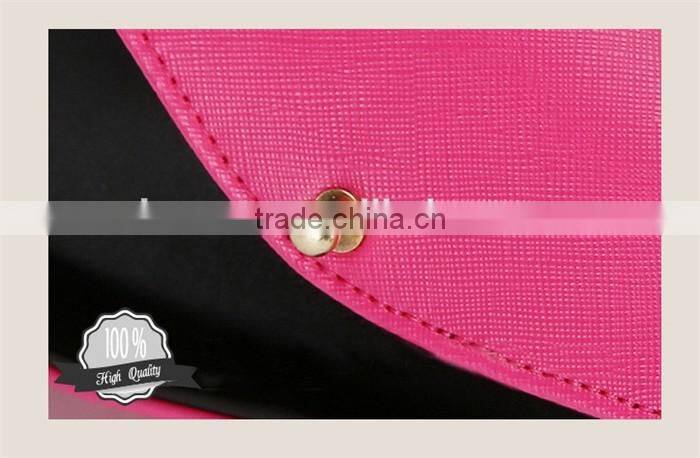 Candy colors pu leather crossbody sling bag for girls fashion handbags