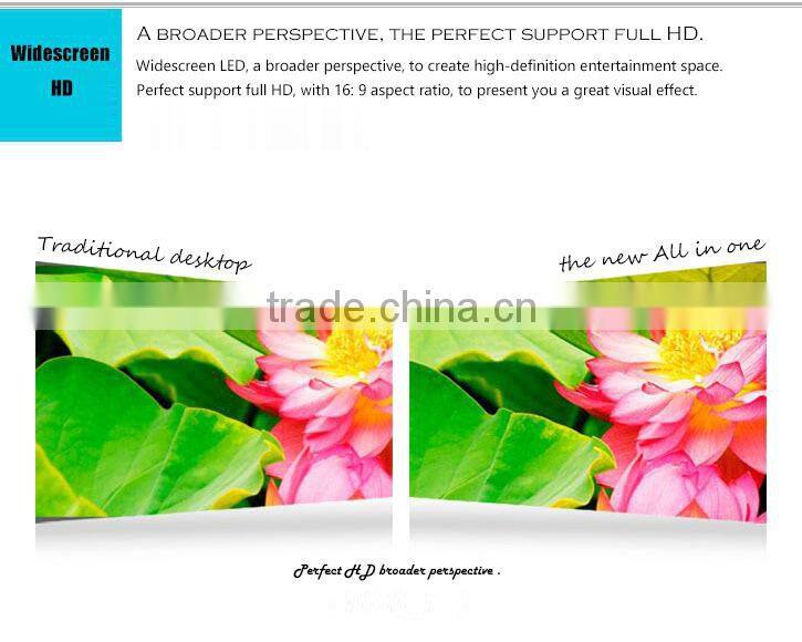 Beautiful DESIGN 21.5 Core i7 all in one pc desktop/computer