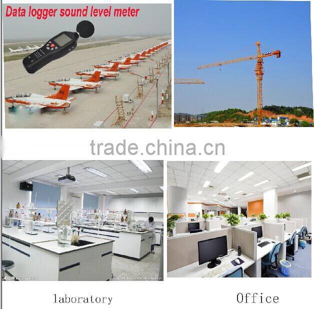 CE approved USB Digital Sound / Noise Level Datalogger Meter Tester 30~130 dB Range with 32,000 Built-in Memory