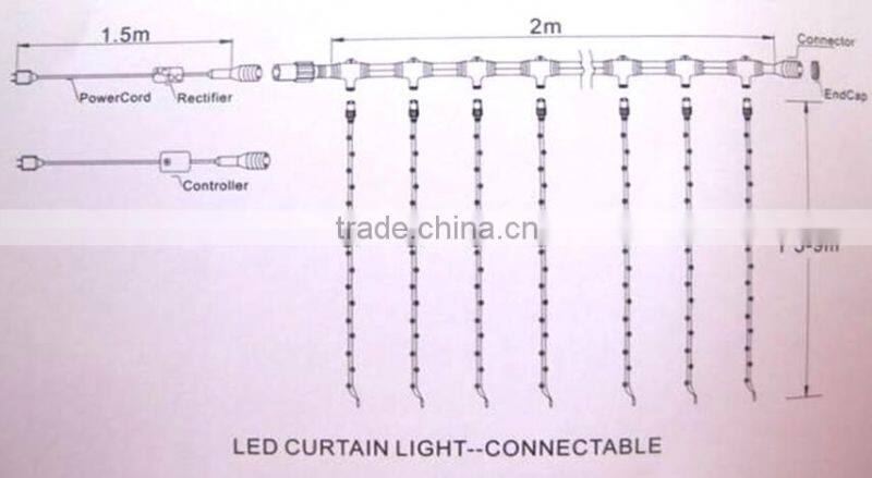 Brand new Christmas led light strings with high quality