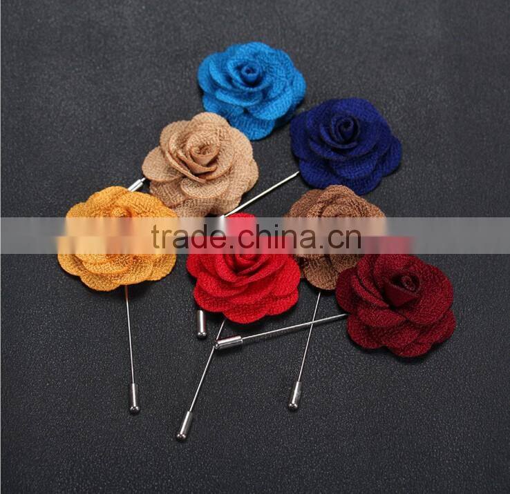 Fashion cheap wedding Camellia flower brooch