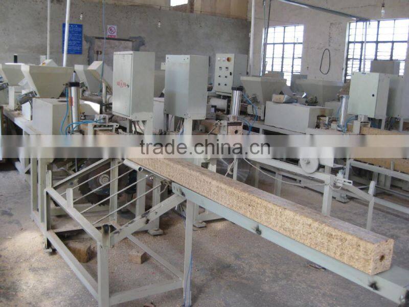 Sell wood sawdust block machine used for wood pallet