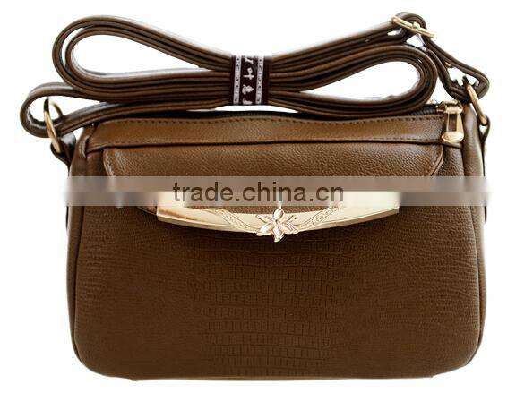 High capacity blue crossbody small bag for women