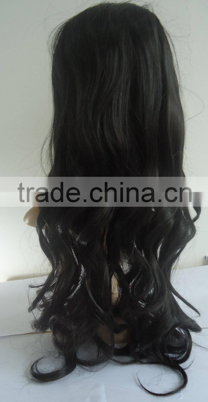 2016 New Fashion Style Long Curly Wig Cheap Syntheti Wigs Heat Resistant free shipping