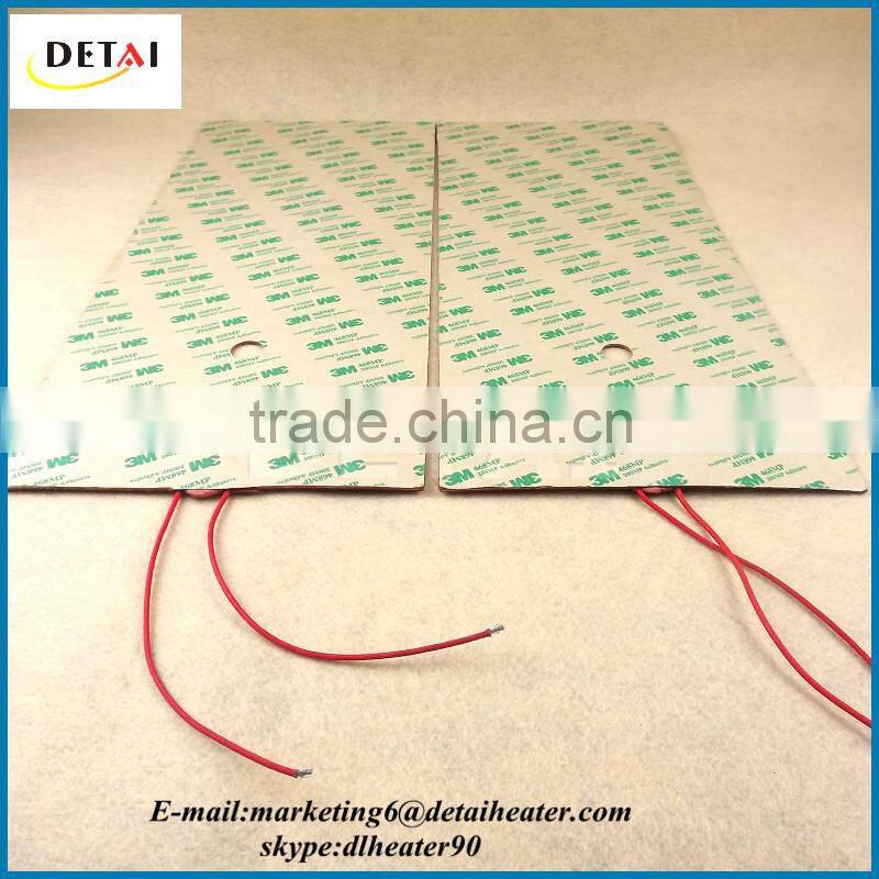 Customized electric Rubber Flexible Silicone Heater for drum