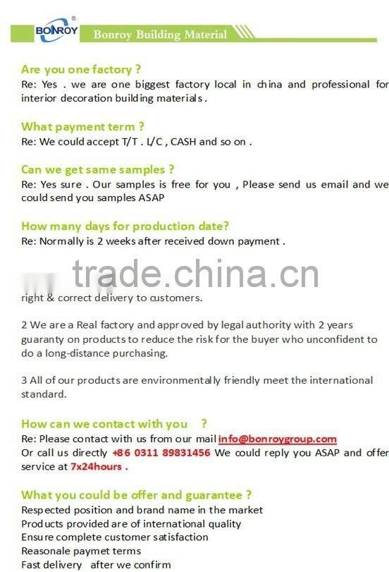 Plaster board factory