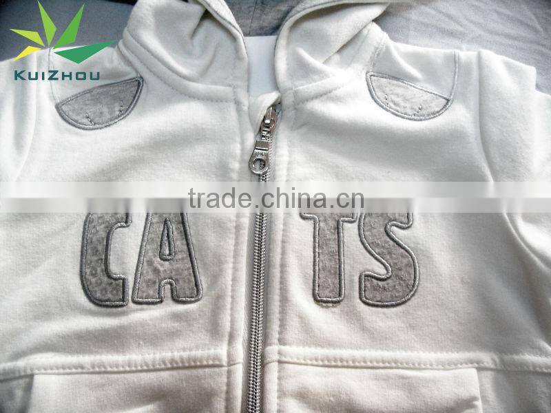 Cute Cat Style Knit Long Sleeve Cotton Baby Hoodies,Kids Hoodies