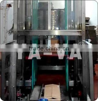 Warehouse different floor vertical cartons lift/cases elevator