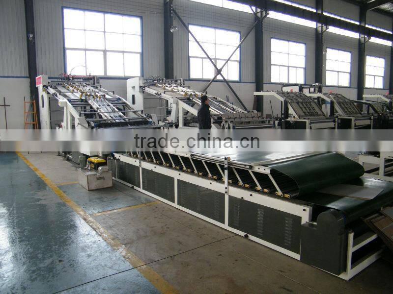 FM Semi-automatic flute corrugated board paper laminating machine