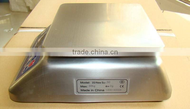 IP 68 stainless steel water proof weighing scale