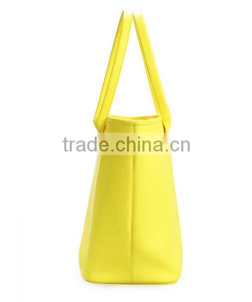 Gold manufacturer bright coloured two set shopping bag Since 1997