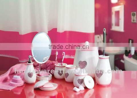 Resin Bathroom Tooth Utensil Set