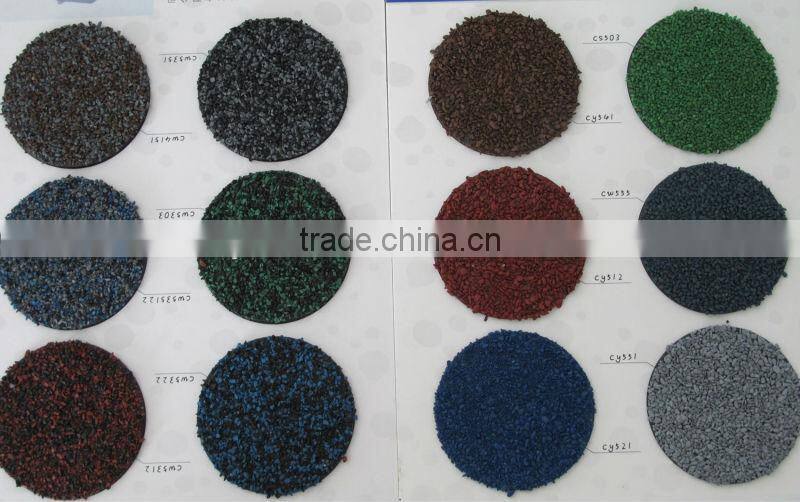 Roofing Asphalt Red 3-Tab Shingle