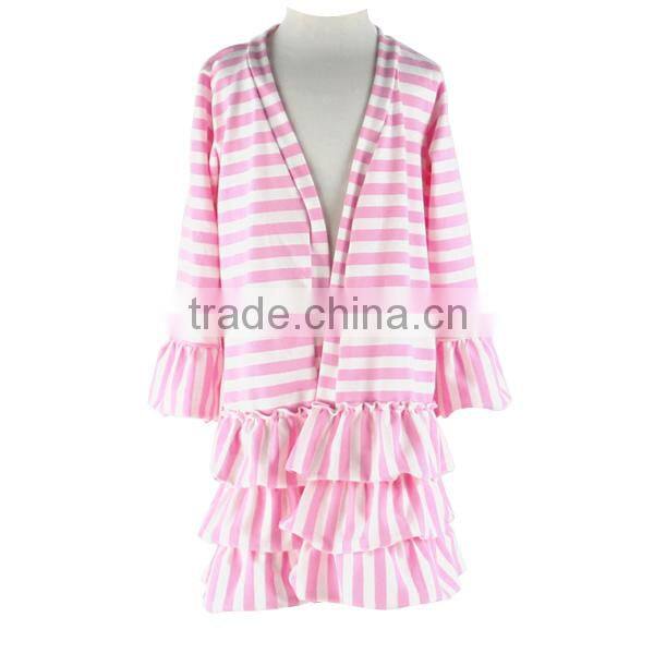 Children's boutique clothing ruffle t shirt custom deisgn cute comfort colors t-shirts