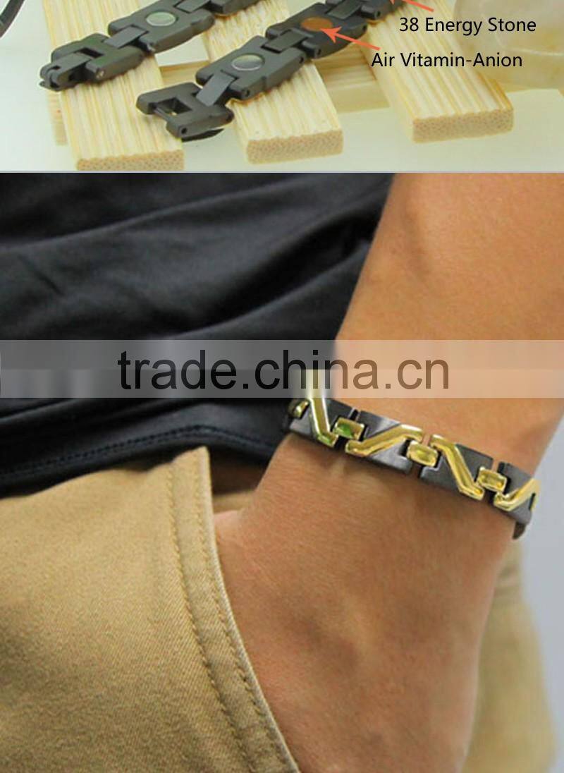 Health Bracelets & Bangles Magnetic Power Charm Bracelet Jewelry For Man