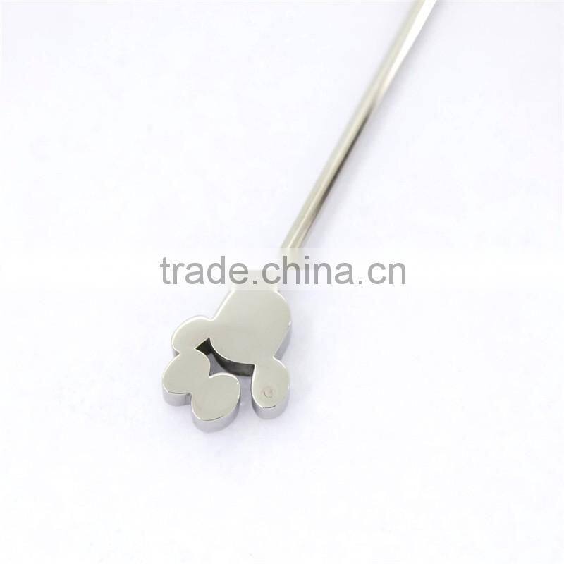top newly design magnet 316L steel footprint design of water stir stick