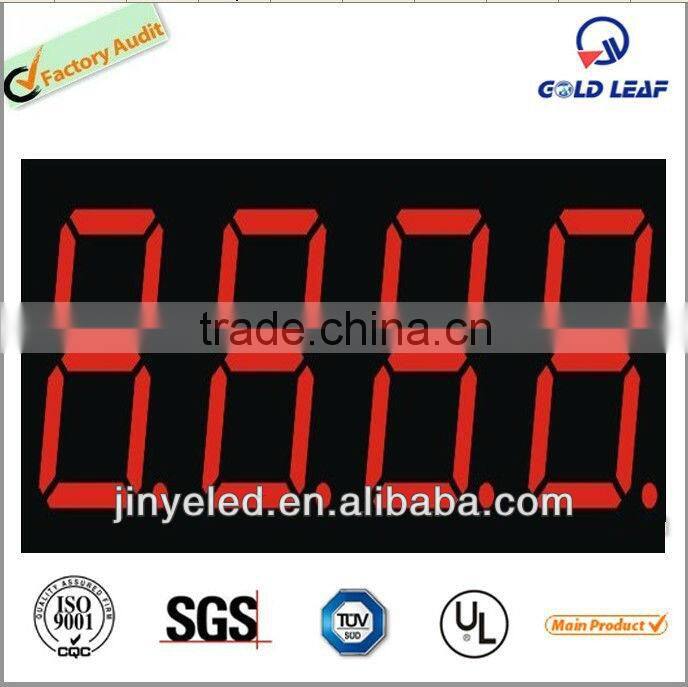 Full color outdoor four digits led display