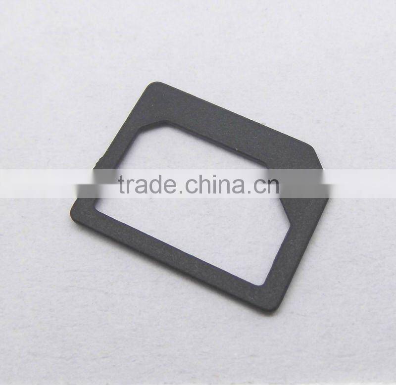 Hot nano to microsim card adapter with retail blister box packing for iphone