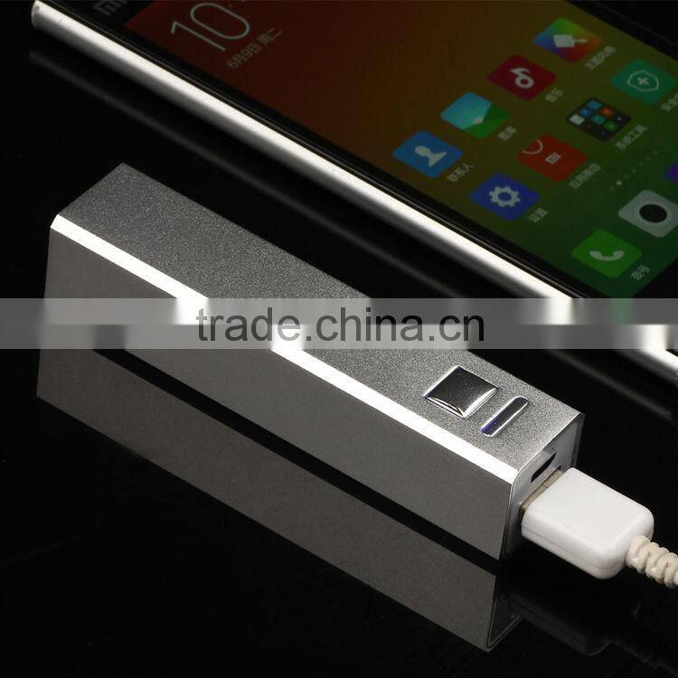 Mini smart diy digital power bank 2200mah for promotional gifts