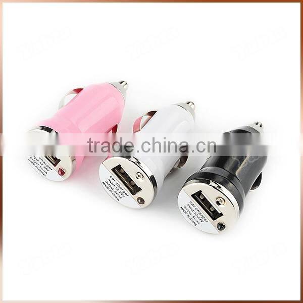 Check-out Counter PDQ Selling Custom Logo Printing Single USB 1A Mobile Phone Car Charger