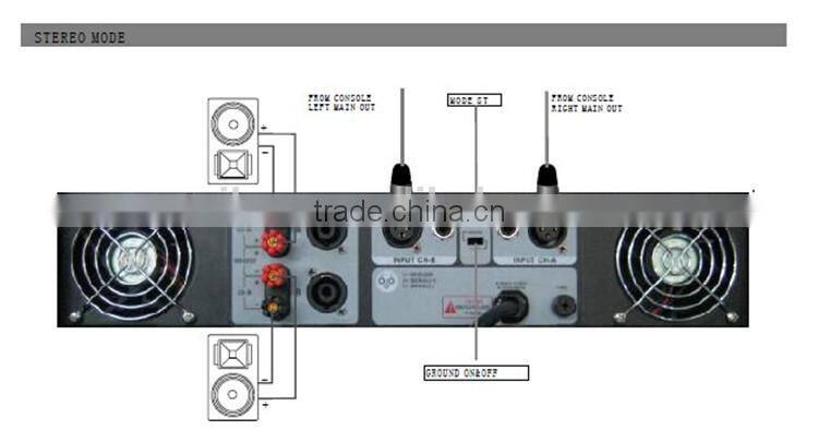 rechargeable wireless portable linear amplifier bj-uv50w