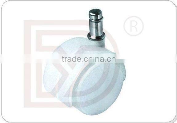 50MM White Plastic Furniture Caster Wheel
