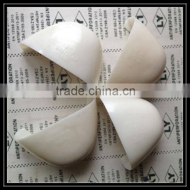 Fashionable work shoes plastic toe caps with different models for shoe making