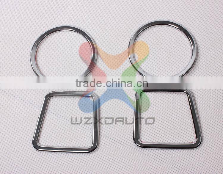Chrome Interior Air Condition Vent Cover Trim 4pcs AIR CONDITION VENT COVER FOR JEEP COMPASS 2014