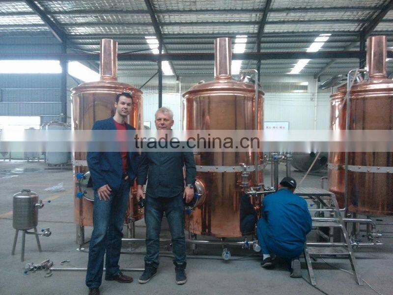 steam heating 2000l beer brewery equipment for sale