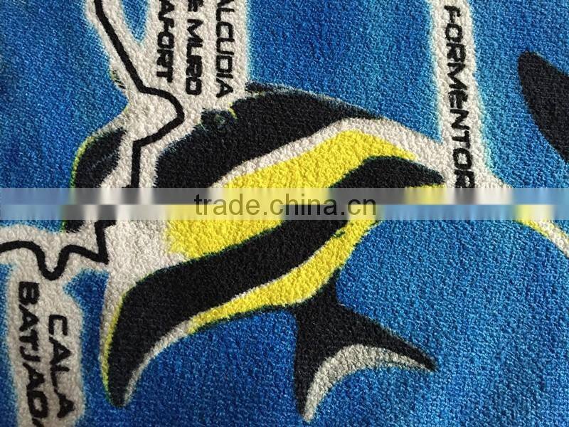100% polyester beach towel