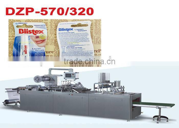 Automatic paper card PVC blister wrapping machine enery saving