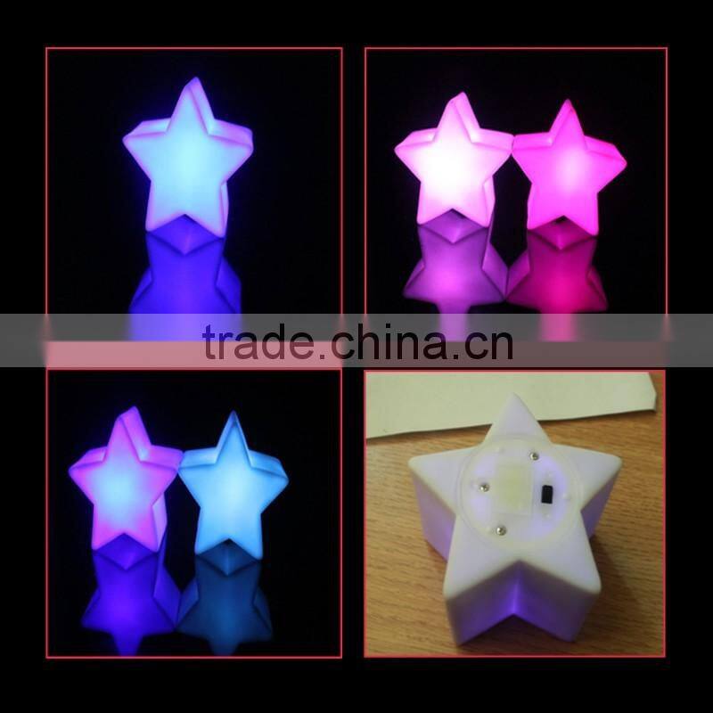 party popular led star lamp,led flashing star shape party lamp