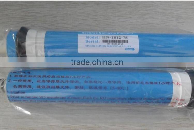 50GPD 75GPD for domestic water treatment home water purification RO membrane