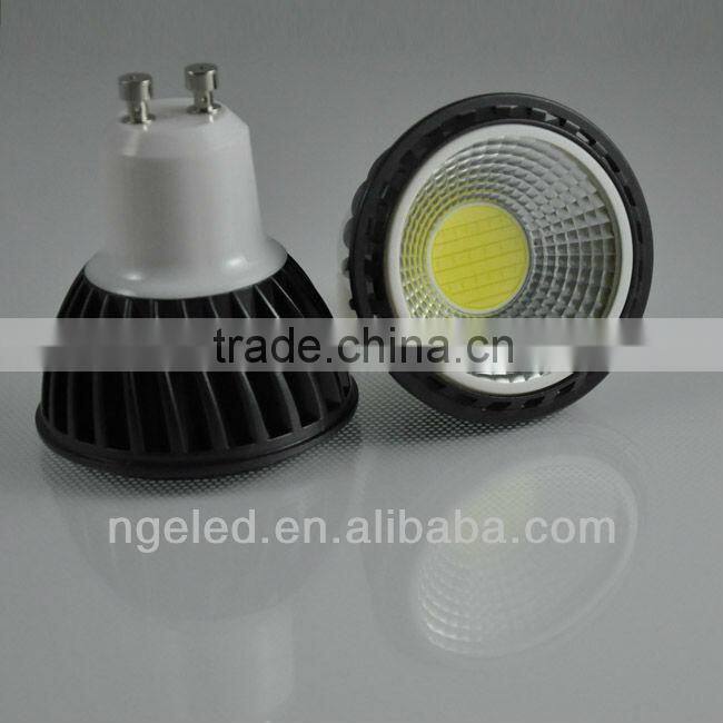 High lumen super driver CRI>80 5w gu10 cob led spotlight