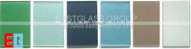 3-12mm White Frosted Glass