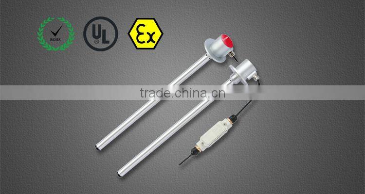 Aluminum capacitance oil fuel level gauge