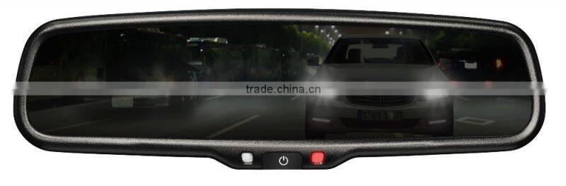4.3 Inch Car Rear View Mirror Monitor with Bluetooth Handsfree for any Car Model