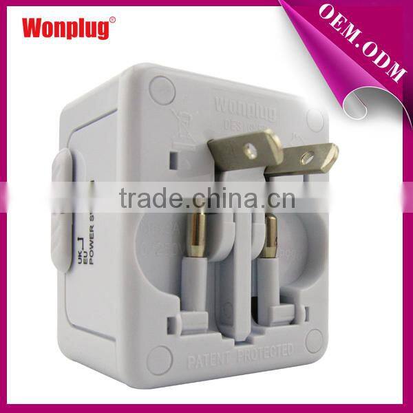 5V/1A usb output multifunction adapter with EU/UK/AU/US plug mobile phone accessories dubai
