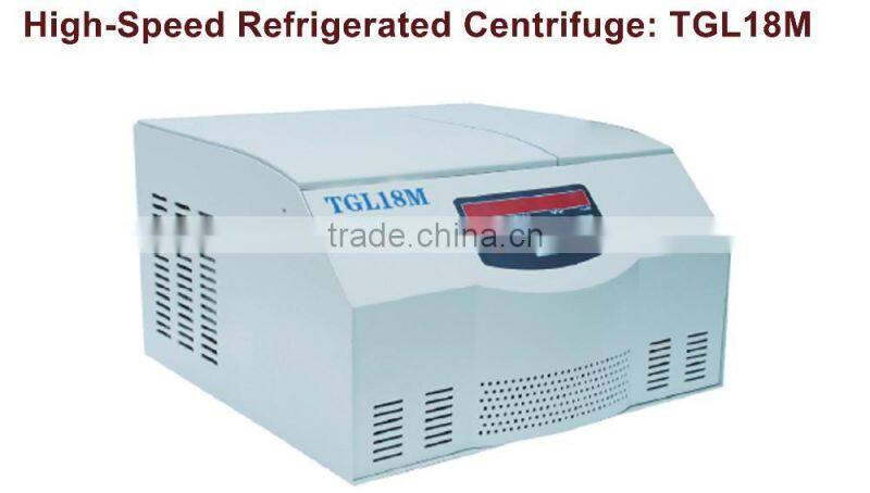 TGL18M table type high speed refrigerated frozen centrifuge