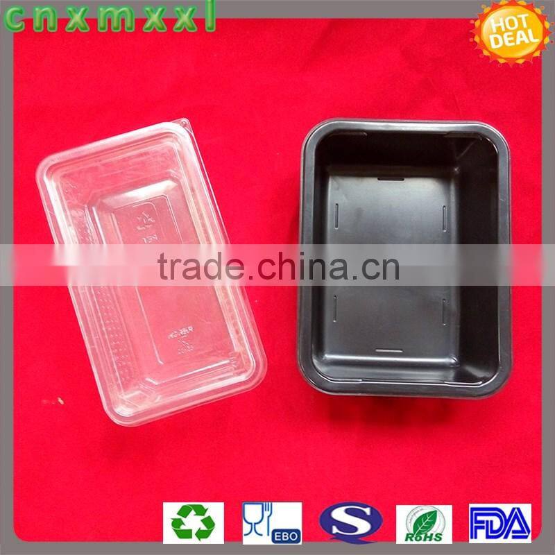 4 grids PP food container