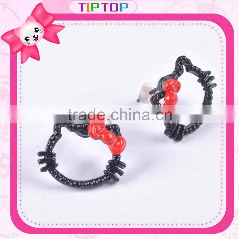2015 fashion hello kitty earrings