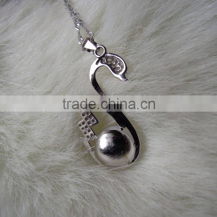 new fashion goose pendant necklace with pearl hot sale