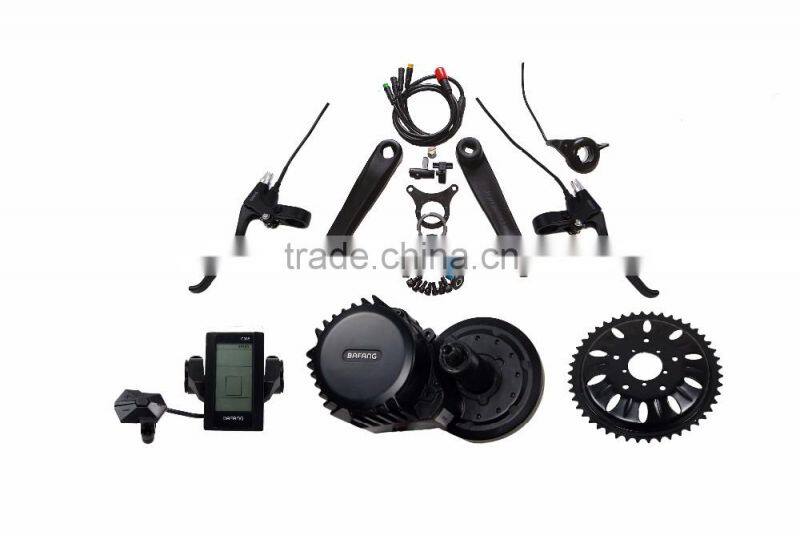 36v350w BAFANG mid position motor 68mm Bottom bracket e-bike kit