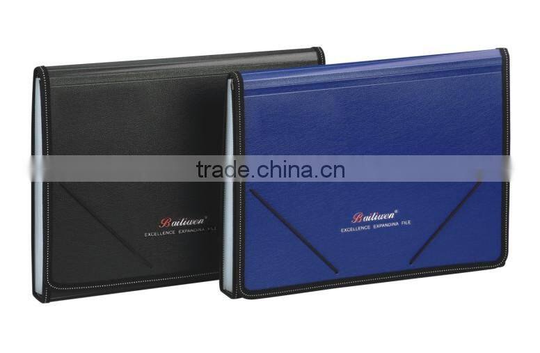 2015 Office Stationery A4 Elastic Expanding file folder