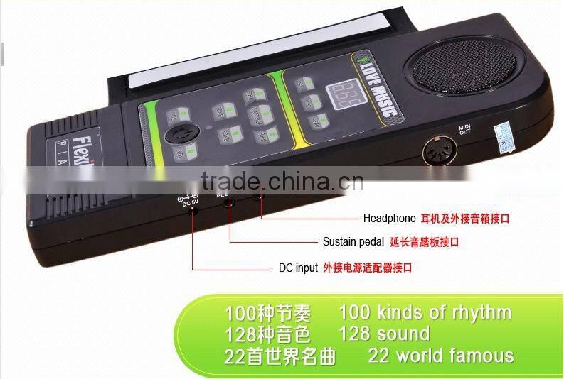 Portable flexible 88 keys Piano with speaker super lifelike sound quality
